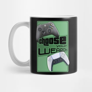 Choose your Weapon 2.0 (green ver) Mug